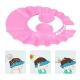 Palarie tip aparatoare pentru ochi si urechi pentru spalat pe cap si protectie solara pentru bebelusi ROZ