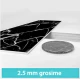 UB Panou decorativ autocolant YP88 30x60 cm Marmura Neagra