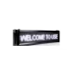 Panou luminos de exterior 100 x 20 cm LED ALB