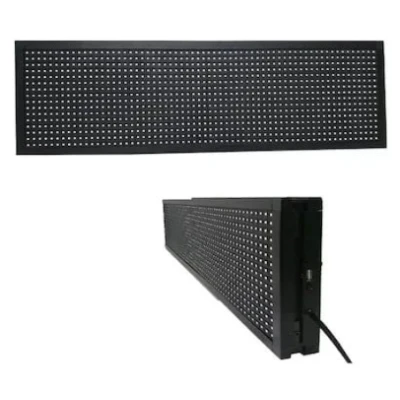 Panou luminos de exterior 100 x 20 cm LED ROSU