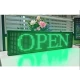 Panou luminos de interior 100 x 20 cm LED VERDE