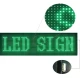 Panou luminos de interior 100 x 20 cm LED VERDE