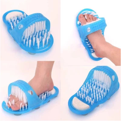 Papuci cu Perie Masaj Talpi Unisex