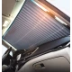 Parasolar auto retractabil impotriva razelor UV, fixare prin ventuze 70 cm
