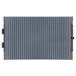 Parasolar auto tip jaluzea cu ventuze 150 x 70 x 6 cm Gri