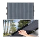 Parasolar auto tip jaluzea cu ventuze 150 x 70 x 6 cm Gri