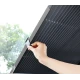 Parasolar auto tip jaluzea cu ventuze 150 x 70 x 6 cm Gri