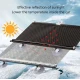 Parasolar retractabil cu ventuze pentru casa sau masina 58X125 cm Gri