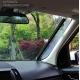 Parasolar retractabil cu ventuze pentru casa sau masina 58X125 cm Gri
