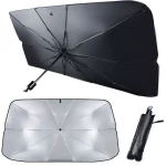 Parasolar umbrela 134cm X 80cm pentru parbrizul masinii model MARE (verificati dimensiunea)