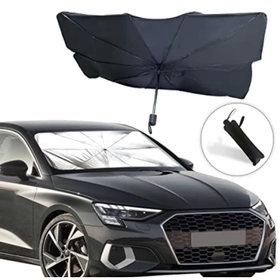 Parasolar umbrela 134cm X 80cm pentru parbrizul masinii model MARE (verificati dimensiunea)