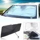 Parasolar umbrela 134cm X 80cm pentru parbrizul masinii model MARE (verificati dimensiunea)