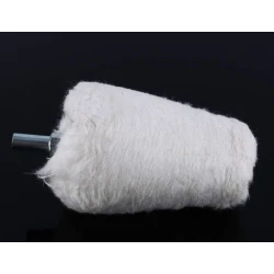 Pasla conica bumbac slefuit lustruit pentru bormasina