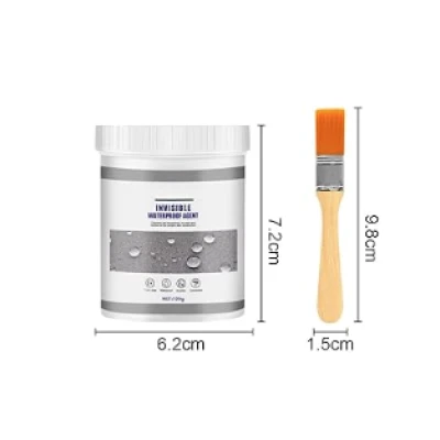 Pasta etansare suprafete Impermeabila transparenta + pensula 100g
