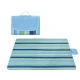 Patura de plaja/picnic tip geanta impermeabila cu dungi 130x150cm