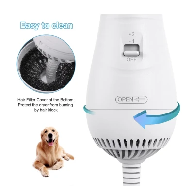 Perie 2 in 1 functie de uscator de par pentru animalele de companie