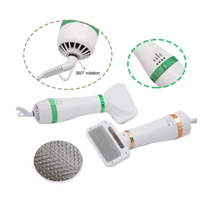 Perie cu feon 2 in 1 pentru animale Q M631