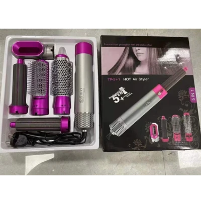 UB Perie de Par 5 in 1 Multifunctionala Hot Air Styler Multiple Accesorii incluse