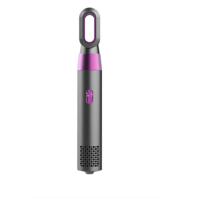 Perie de par cu aer cald Roz/Negru 3 capete de schimb