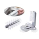 Perie dubla pentru spalare pahare si recipiente, interior/exterior cu 3 ventuze