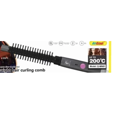 Perie Electrica de indreptat parul si ondulat pentru volum 2 in 1 Q MN91