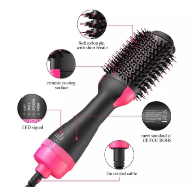 Perie Electrica de Uscat Parul Profesionala 2 in 1 Putere 1000W AO 49933