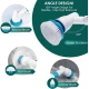 Perie Electrica Rotativa Tip Mop Pentru Curatat Hurricane Spin Scrubber Cu Trei Capete