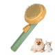 Perie pentru parul animalelor de companie cu buton pentru o curatare usoara