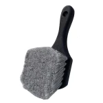 Perie pentru roti/anvelope 215 x 55 x 55 mm Gri/Negru
