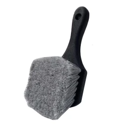 Perie pentru roti/anvelope 215 x 55 x 55 mm Gri/Negru