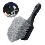 Perie pentru roti/anvelope 215 x 55 x 55 mm Gri/Negru