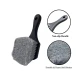 Perie pentru roti/anvelope 215 x 55 x 55 mm Gri/Negru