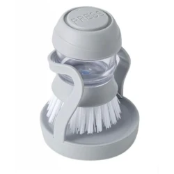 Perie pentru vase cu dozator detergent si suport