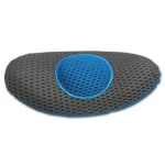 Perna ergonomica Comfy Curve Gri cu albastru pentru sustinere lombara si spate