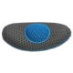 Perna ergonomica Comfy Curve Gri cu albastru pentru sustinere lombara si spate