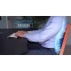 Perna ergonomica Comfy Curve Gri cu albastru pentru sustinere lombara si spate