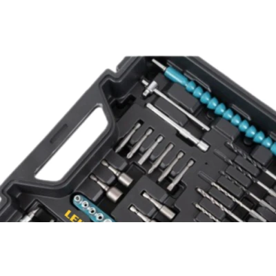 Pistol de impact 98VF cu 2 acumulatori si 40 accesori LEIH MANN