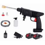 Pistol de spalat cu presiune portabil cu 2 acumulatori 48V