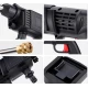 Pistol de spalat cu presiune portabil cu 2 acumulatori 48V