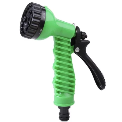 Pistol de stropit 7 moduri de udare material ABS fara scurgeri negru/verde