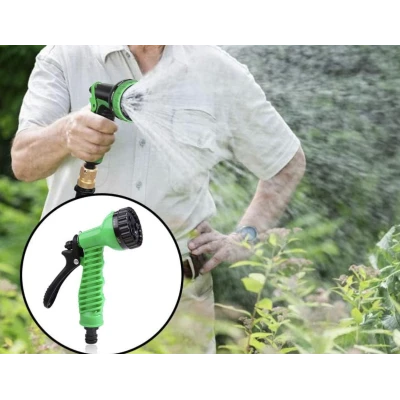 Pistol de stropit 7 moduri de udare material ABS fara scurgeri negru/verde