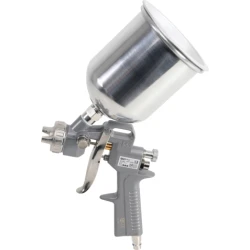 Pistol de vopsit cu presiune F75 300ml cupa deasupra
