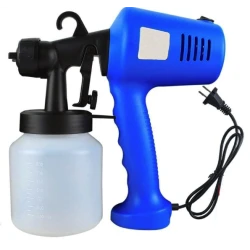 Pistol de Vopsit cu Pulverizator Electric Capacitate 800 ml Albastru