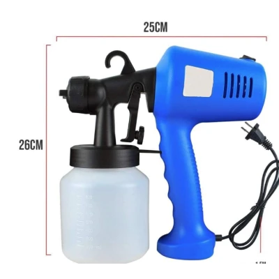 Pistol de Vopsit cu Pulverizator Electric Capacitate 800 ml Albastru