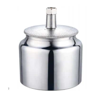 Pistol de vopsit F75 cu aer comprimat cupa dedesubt