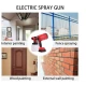 Pistol profesional de vopsit si zugravit electric 800 ml si 2 acumulatori 48V Portabil