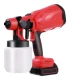 Pistol profesional de vopsit si zugravit electric 800 ml si 2 acumulatori 48V Portabil