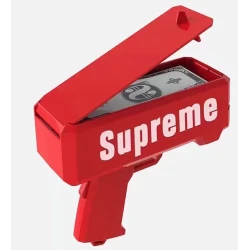 UB Pistol SUPREME de aruncat bani sau pliante, pentru petreceri si aniversari