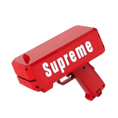 UB Pistol SUPREME de aruncat bani sau pliante, pentru petreceri si aniversari
