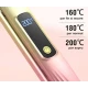 Placa de par 2 in 1 indreptat si ondulat cu display LCD portabila Q M125
